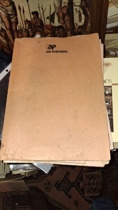TAP folhas de serviço dossier antigo anos 50 e 60