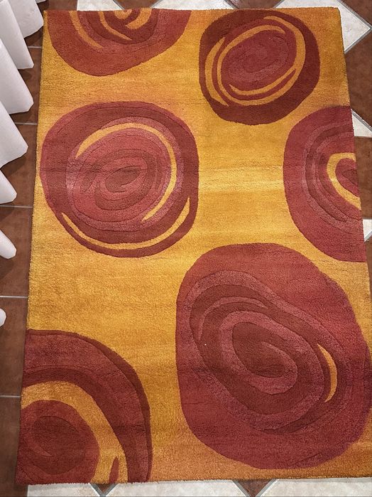 Tapete com padrão abstrato