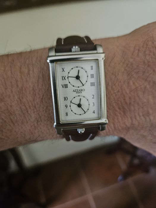 Relógio Azzaro Paris "Dual Time"