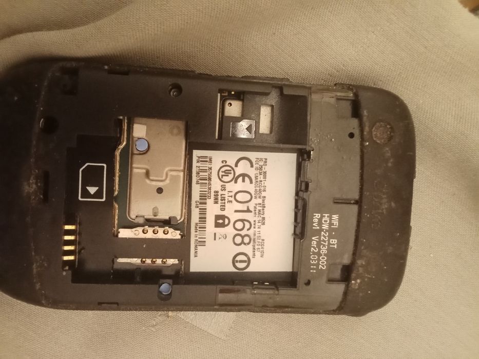 Blackberry da velha guarda