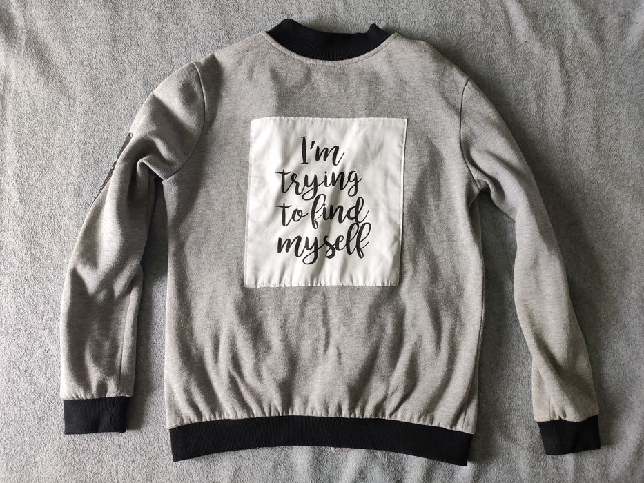 Bluza rozpinana na guziki/bejsbolówka