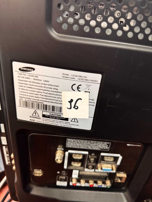 TV Samsung LE32C550