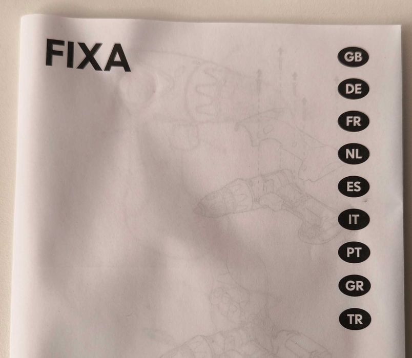 Aparafusadora FIXA IKEA - Transformador