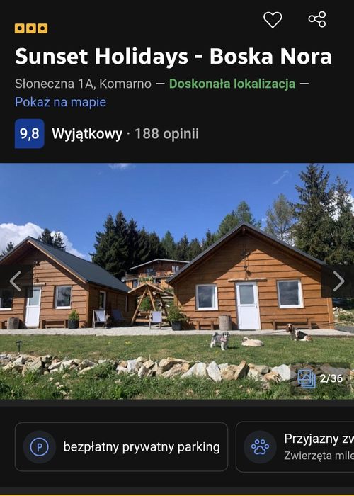 Na sprzedaż wyjątkowa nieruchomość inwestycyjna – 2 domki całoroczne | Komarno | Karkonosze