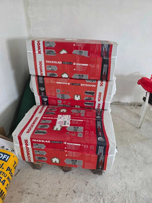 Rockwool Rockslab Acoustic 10cm (100mm) - 4 paczki (9,76 m²) - NOWA