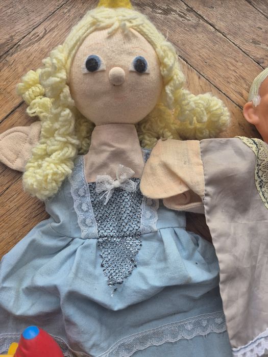 stare zabawki pacynki prl