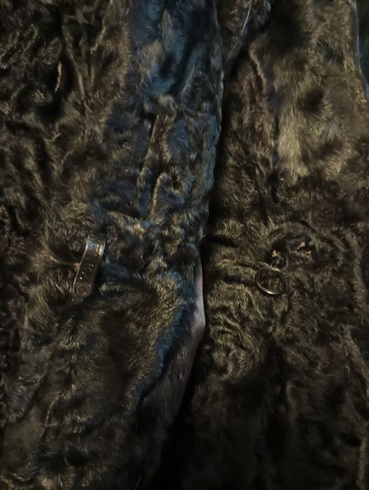 Casaco pele vison preto Astracã