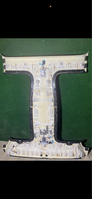 потолок стеля черная тесла х мх tesla x mx обшивка комплект стойки