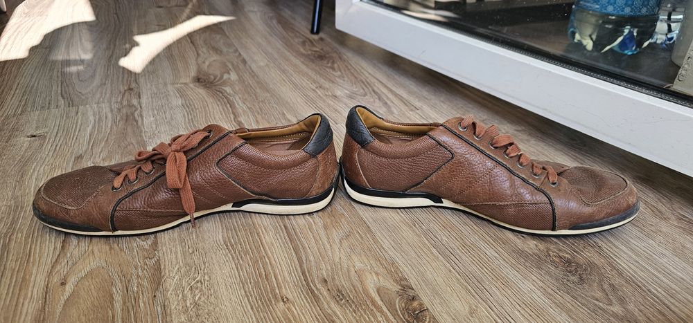 Boss buty skórzane męskie rozmiar 42 wkładka 28,5cm używane