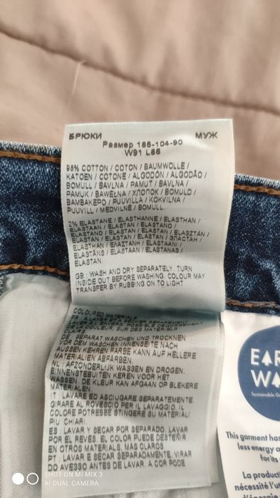 Wrangler Texas Straight Authentic Indigo jeansy rozm 36/34 jak 35/34