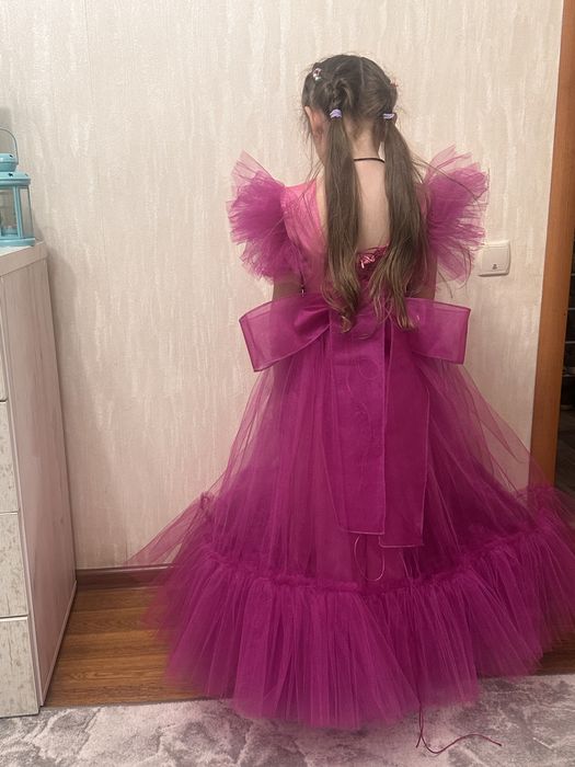Сукня дитяча  фуксія