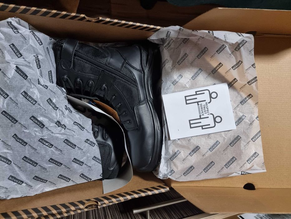 Тактичні черевики Bennon Commodore Light 01 Zipper – Black