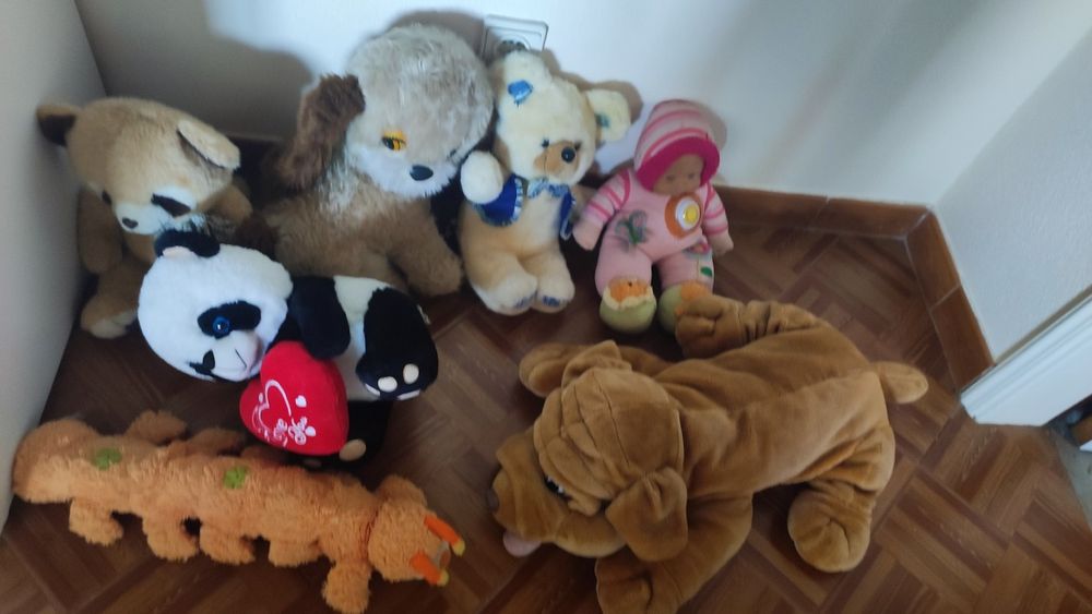 peluches bom estado