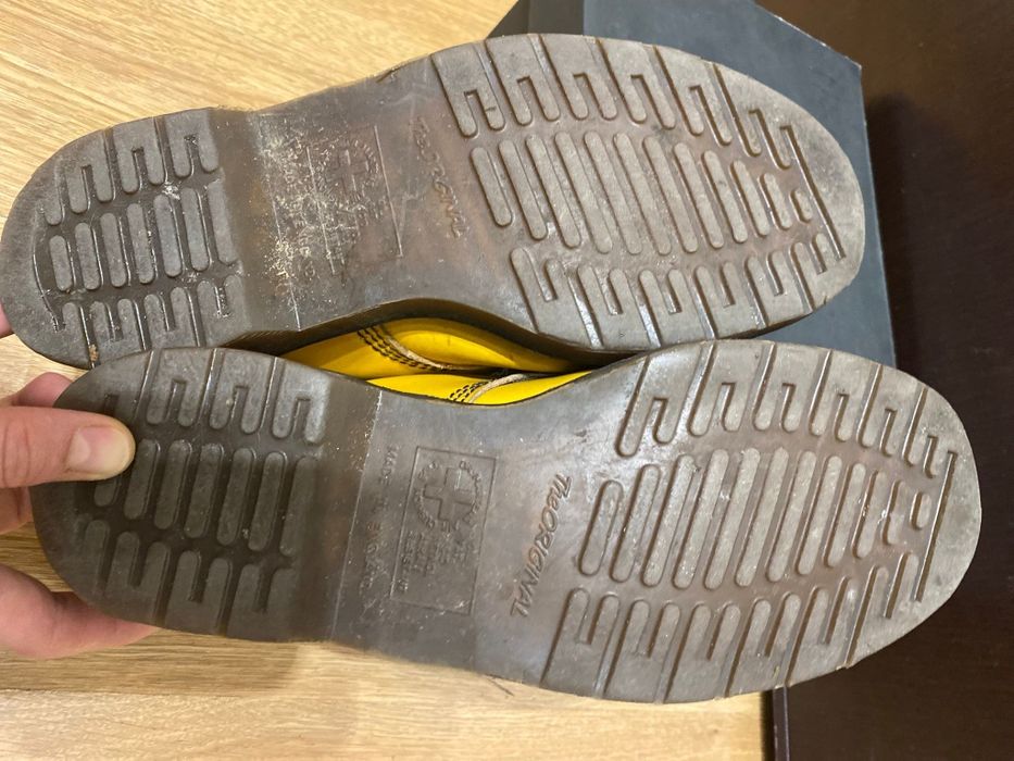 Martensy Martens buty 40/41 kolor żółty miodowy