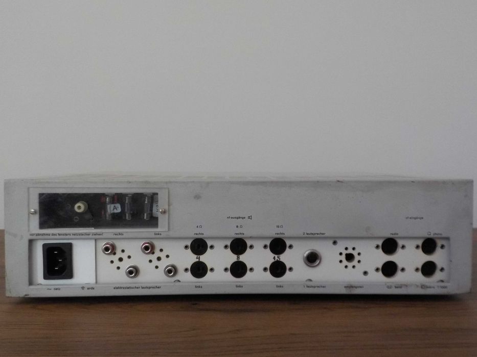 Braun CSV amplificador Hifi