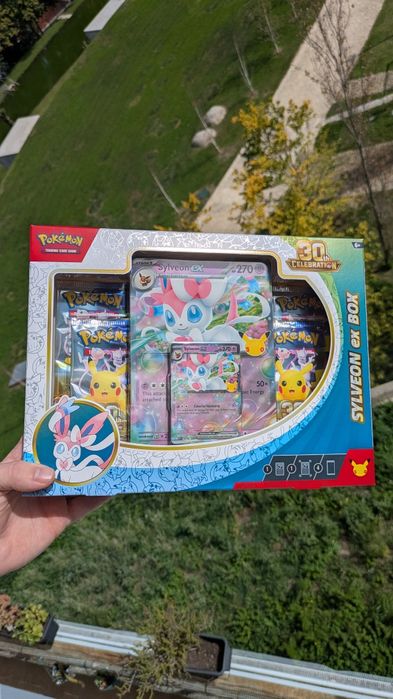 Pokémon TCG: 30th Celebration Sylveon Ex Box