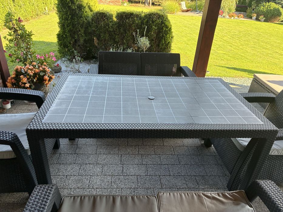 Zestaw ogrodowy 6 miejsc technoratan marka Allibert