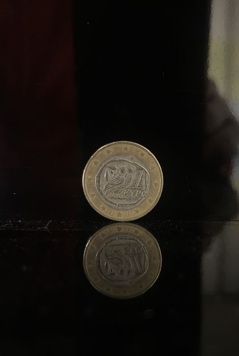 Moeda de 1€ MOCHO Grécia 2002