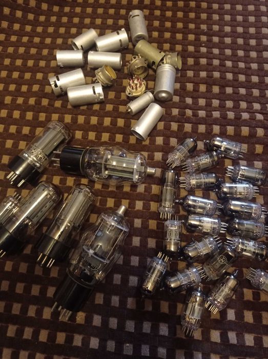 Ламповые радиодетали —6п3с, 6П14П, 6Н2П, экраны, ламповый усилитель