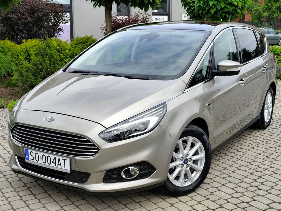 Ford S-Max *Cały w Oryginale * Panorama*Pół Skóra*Full LED*Bardzo Zadbany!Śliczny