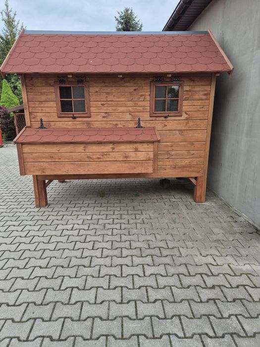 Domek ogrodowy drewniany