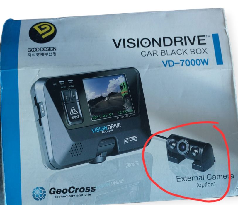 Vision VD 400R – додаткова камера для підключення до відеореєстраторів