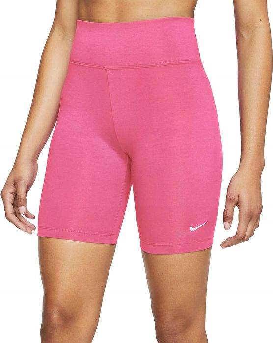 Nike spodenki szorty legginsy rowerowe różowe S M nowe