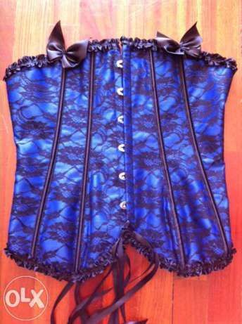 Roupa sexy langerie Corpete + tanga