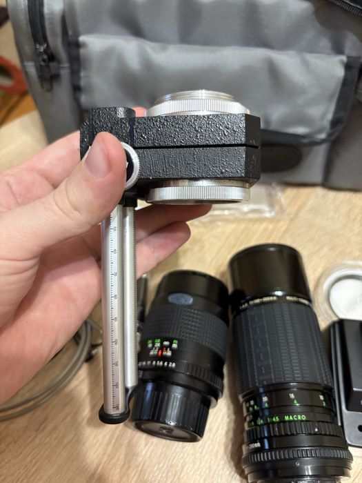 Пленочный фотоаппарат Praktica Super TL1000 механический с 3 объектив