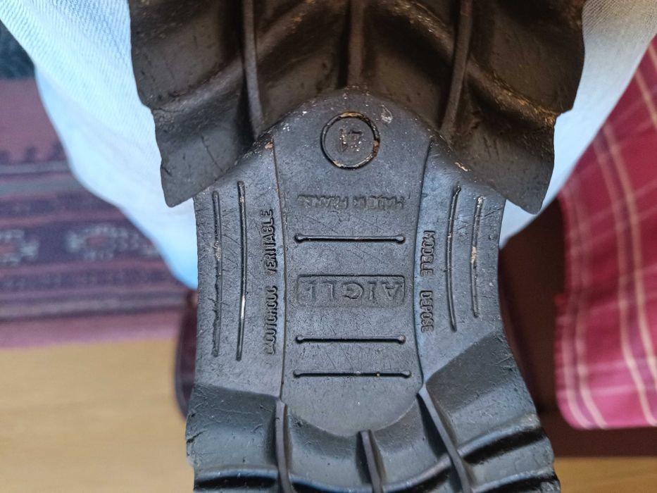 botas de caça de cano alto AIGLE