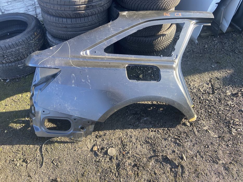 Audi A6 C8 4K Poszycie Blotnik Prawy Tyl Tylny Prawy