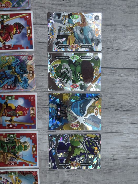 Karty Lego Ninjago seria dragon storm / seria 11