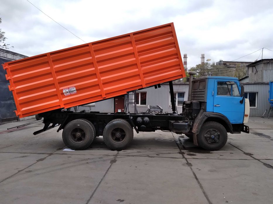 Замена самосвального кузова. Новые кузова. Зерновоз. Щебневоз