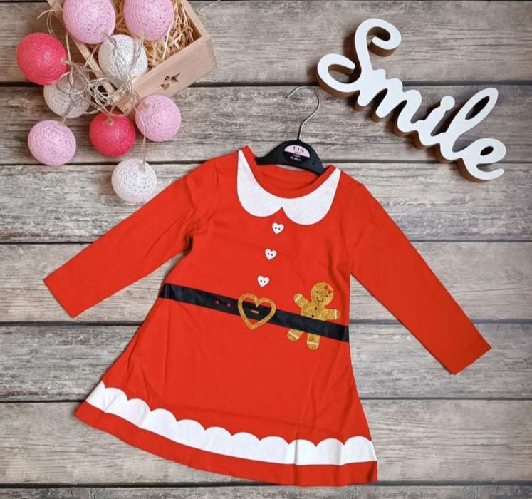 12-18міс, 4-5р Нова новорічна сукня фірмова George з біркою