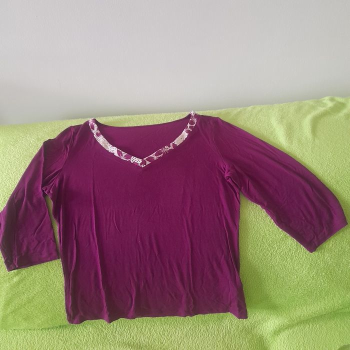 Sprzedam fioletową bluzeczkę z rękawem 3/4