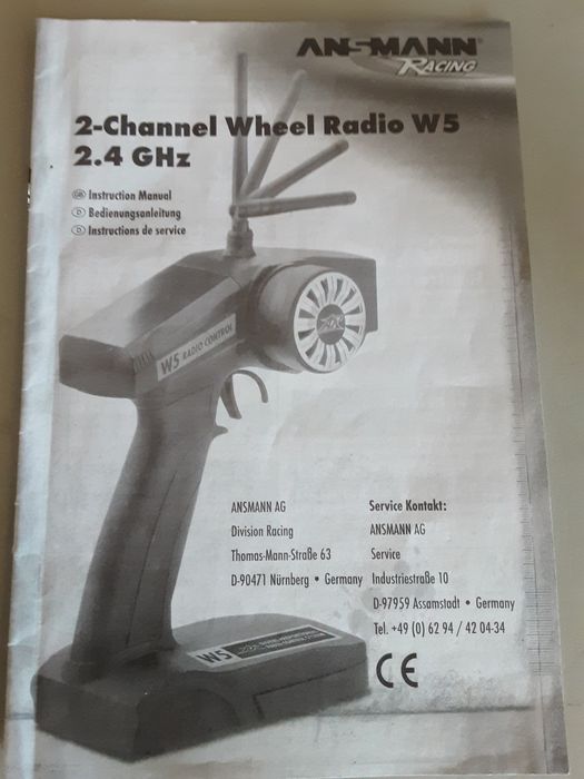 Modelismo comando rc ansman64550588618625124