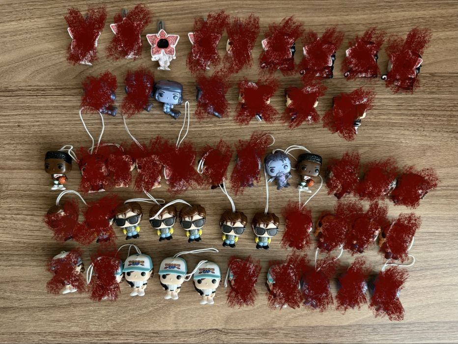 Дивні дива кіндер Stranger things kinder joy фігурки