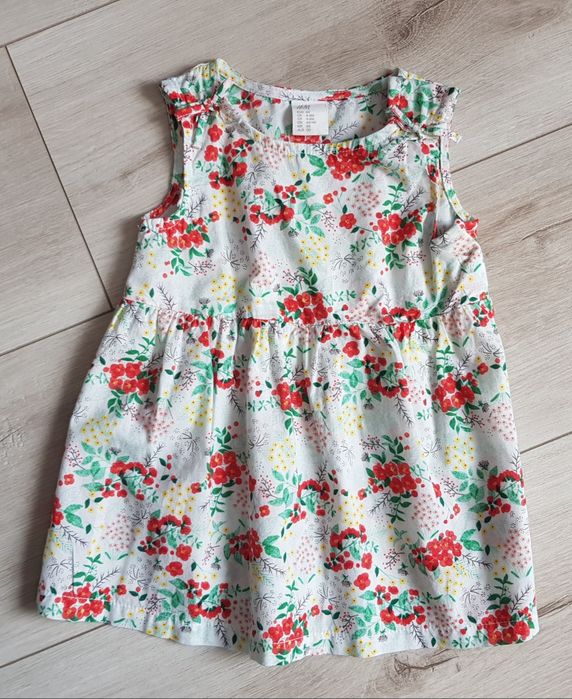 Ciuszki dla księżniczki H&M Coccodrillo r.68 7sztuk