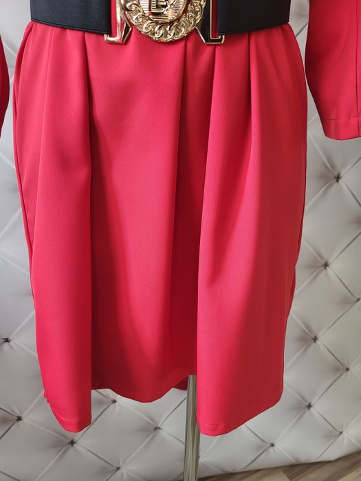 Tunikosukienka czerwona