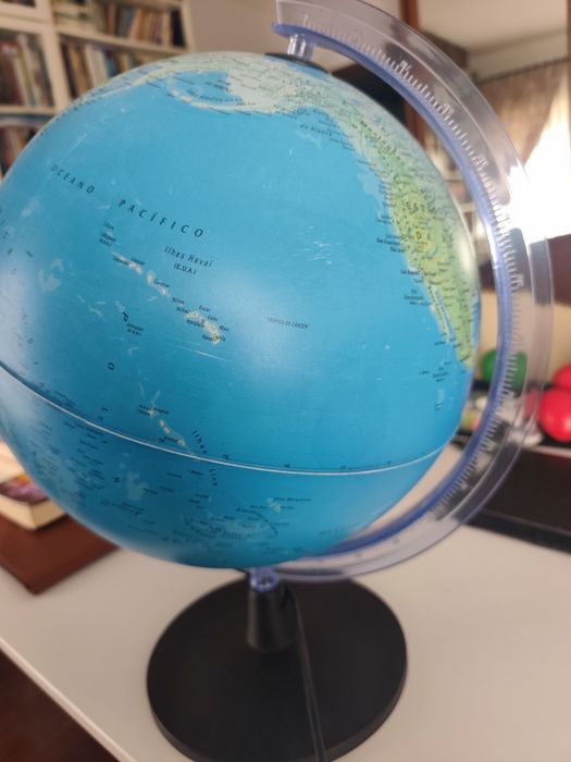 Globo Terrestre retro iluminado
