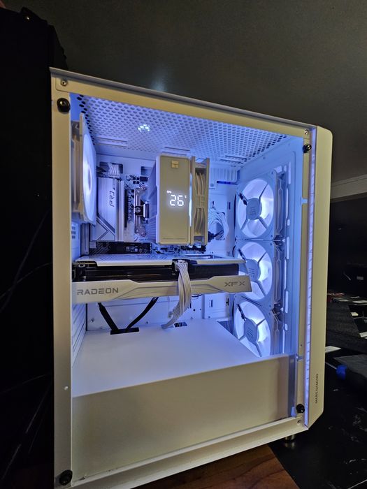 PC Gaming FULL WHITE (Novo) - RX 9060 XT + Ryzen 5