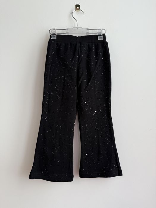 Spodnie dziewczęce dzwony czarne