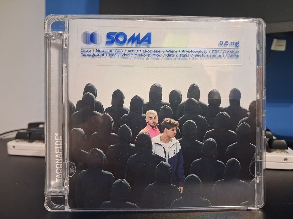 Płyta CD "Soma 0,5mg" duetu TACONAFIDE