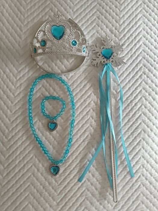 Fato de carnaval Elsa Frozen c/ acessórios 3-4anos