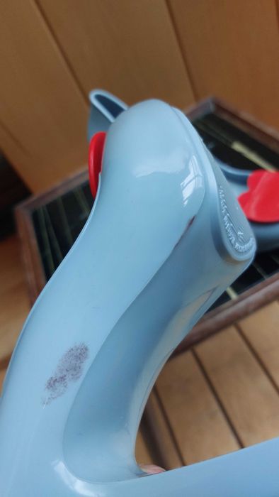 szpilki czółenka na wysokim obcasie Mel by Melissa Hearts błękitne