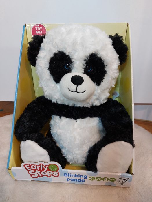 Interaktywny miś Panda blinking panda early steps interaktywna zabawka