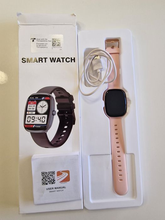 Smartwatch updei pink
