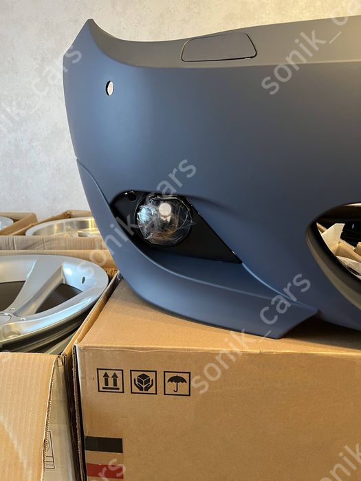 Передній м-тех М бампер bmw e60 e61 М пакет