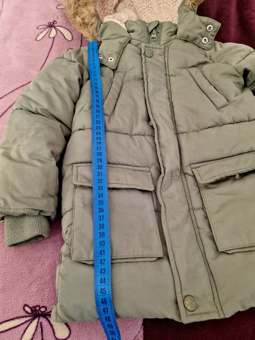 Зимова куртка на овчині