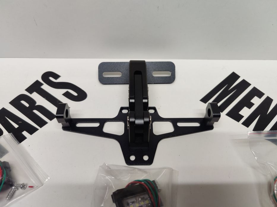 Suporte de matrícula moto universal